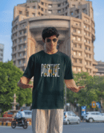 Think Positive | Oversized Classic T-Shirt - Image 2