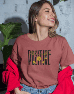 Think Positive | Oversized Classic T-Shirt - Image 3