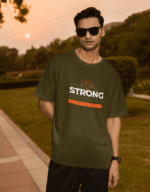 Stay Strong, Never Give up | Oversized Classic T-Shirt - Image 4